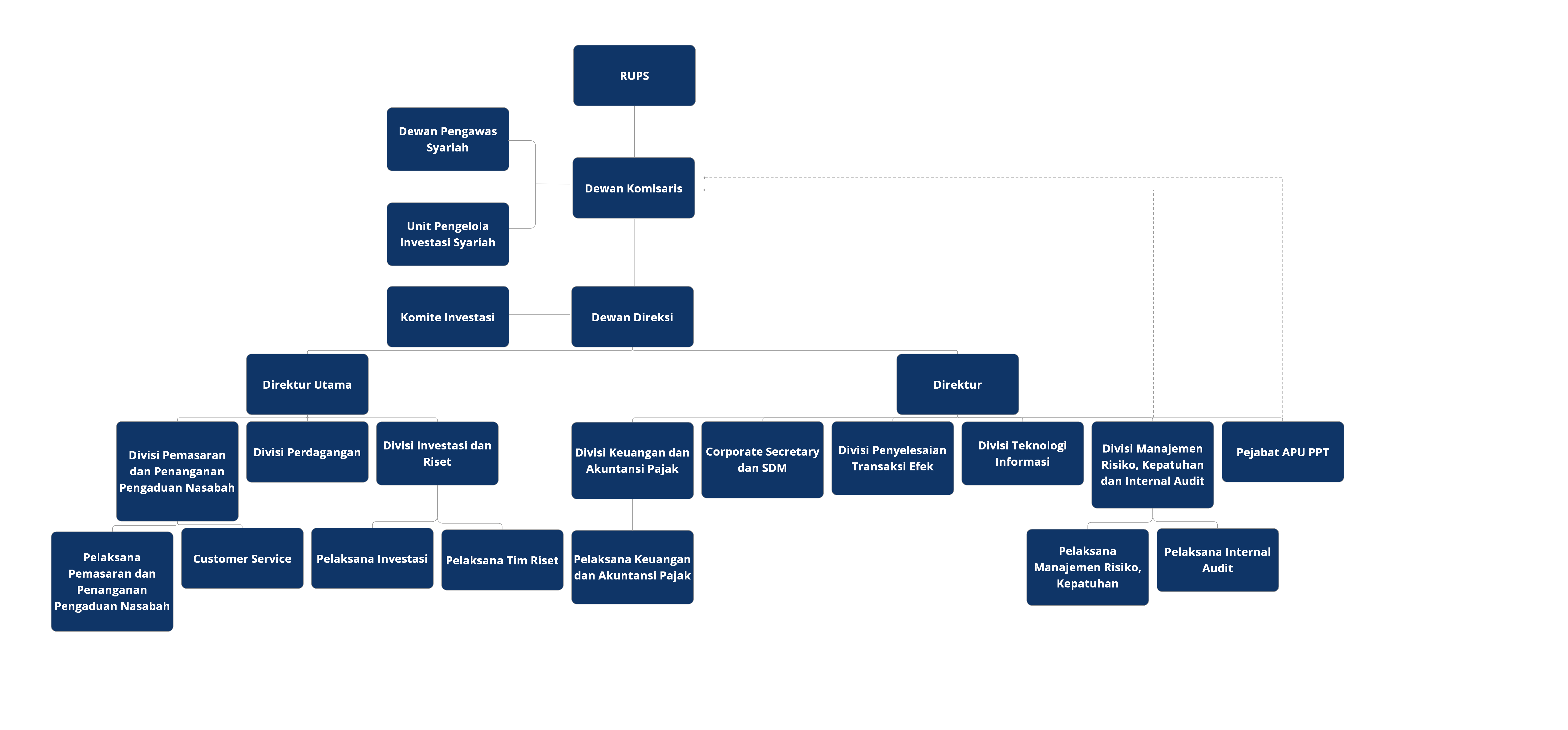 Struktur Organisasi PT Danapathi Asset Management