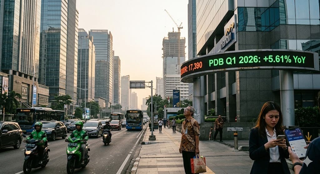 Ekonomi RI 2026: Rekor Pertumbuhan yang "Gagah" tapi Rupiah Sedang "Goyah"