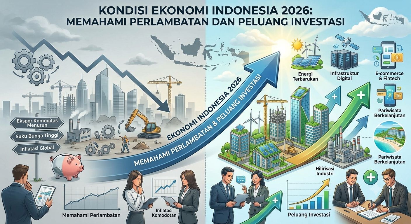 Ekonomi Indonesia 2026: Peluang di Tengah Perlambatan